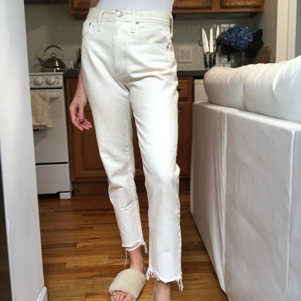 [SOLD] White Madewell "Perfect Summer" Jeans